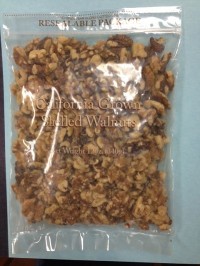 Sun Tree LLC Recalls 12oz Packaged California Grown Shelled Walnuts Due to Possible Health Risk